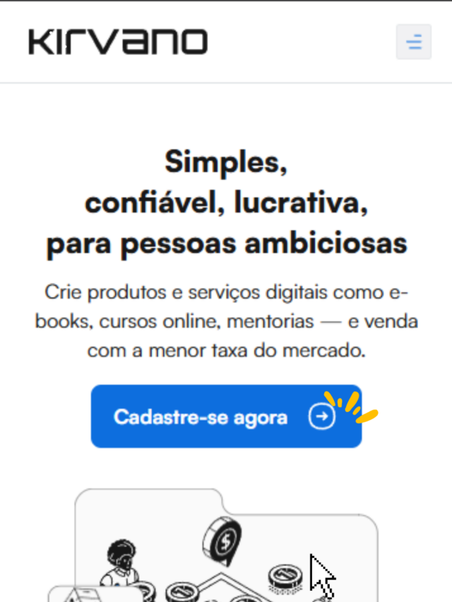 Quer saber como vender na Kirvano?