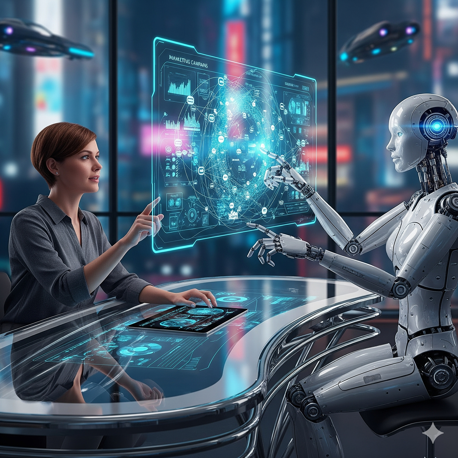 O Futuro do Marketing Não é Humano vs. Máquina. É Humano com Máquina.