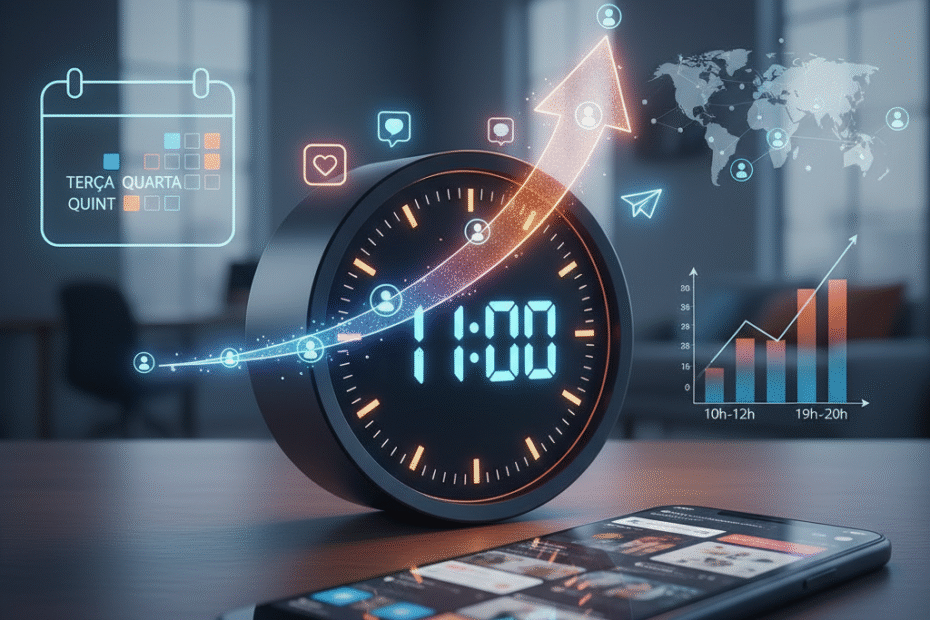 Qual melhor horário para postar no Instagram​