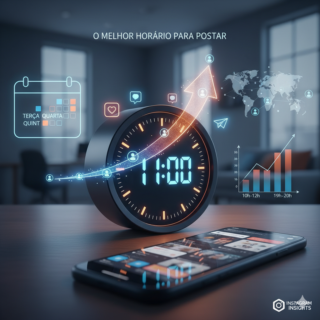 Qual melhor horário para postar no Instagram​