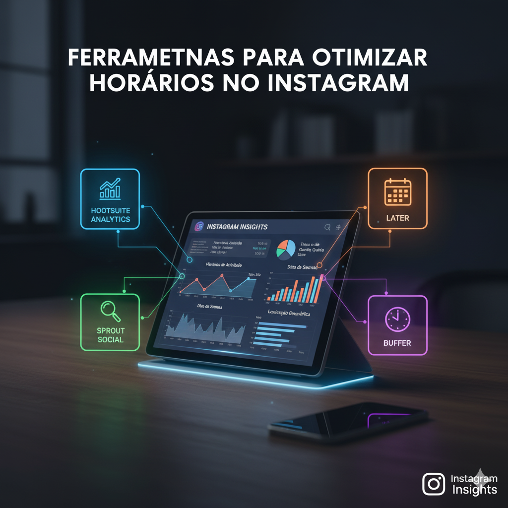 Ferramentas para identificar os melhores horários para postar no Instagram