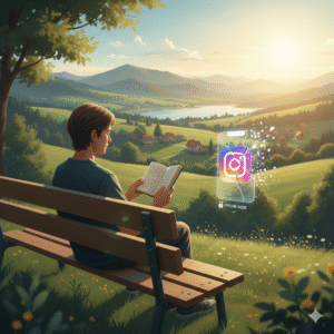 A Chave Para a Paz: Como Sumir do Instagram Sem Deletar a Conta