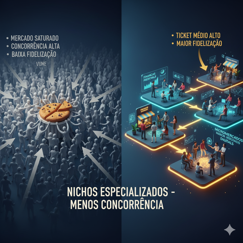 4. Nichos especializados vs. volume