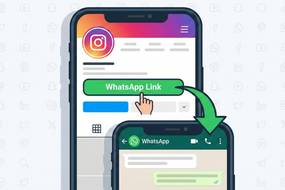 Como colocar o link do WhatsApp no Instagram